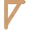 Ekena Millwork Traditional Arts & Crafts Smooth Bracket, Western Red Cedar, 5 1/2"W x 32"D x 44"H BKT06X32X44TRA03SWR - alternate 4